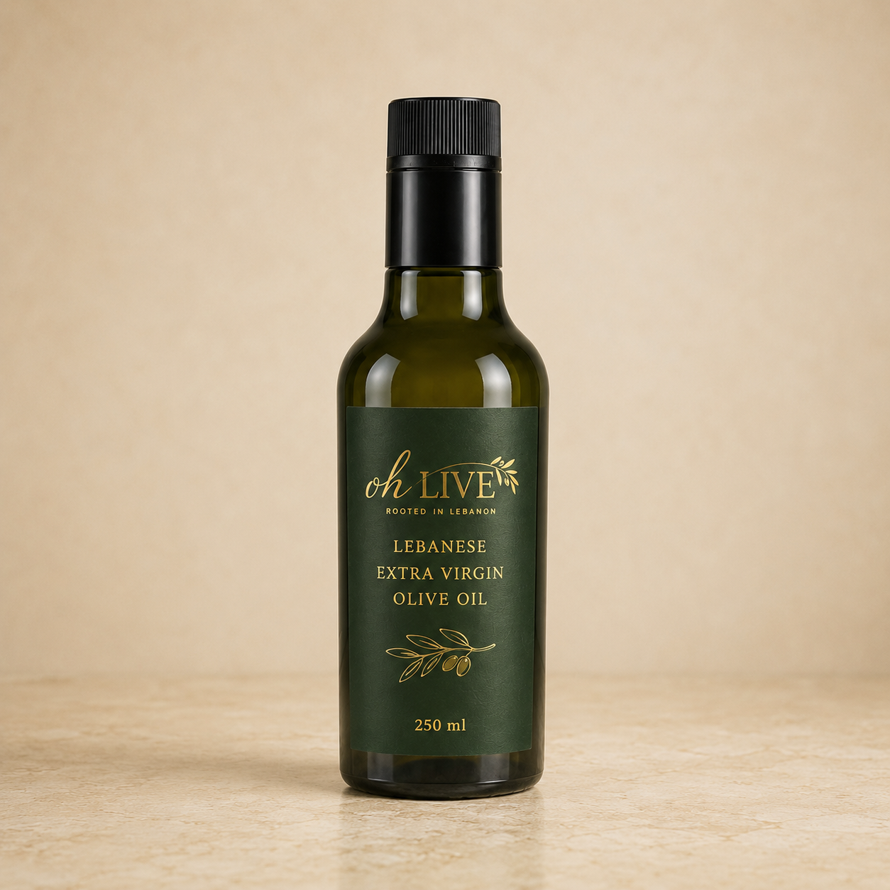 OHLIVE Lebanese Extra Virgin Olive Oil, 250 ml